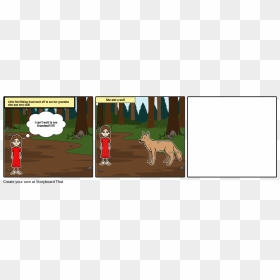 Cartoon, HD Png Download - little red riding hood png
