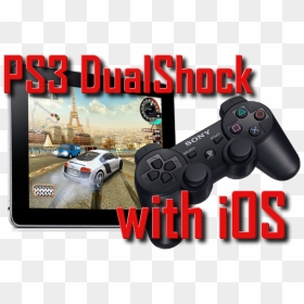 Connect Play Station Ps3 Controller Ios Iphone Ipad - Game Controller, HD Png Download - ps3 controller png