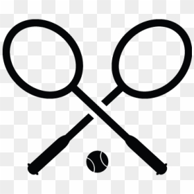 Badminton Bat, Equipment, Outdoor Games, Sports Icon - Circle, HD Png Download - badminton icon png
