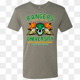 Rangers U Green Ranger Men"s Triblend T-shirt - Green Lantern, HD Png Download - green ranger png