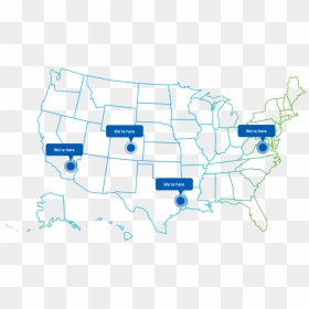 Usa Map Clipart, HD Png Download - vape naysh png