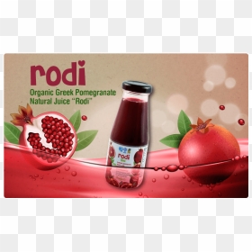 Rodi Organic Pomegranate Juice 200ml, HD Png Download - anar juice png