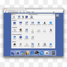 Mac Os X, HD Png Download - windows 98 png