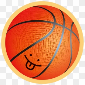Cartoon Picture Of Basketball - Bola Basket Animasi Png, Transparent Png - basketball basket png