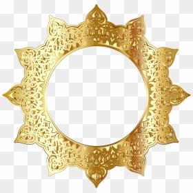 Thumb Image - Golden Round Frame Png, Transparent Png - golden round png