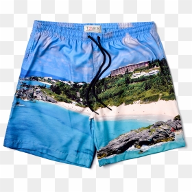 Horseshoe Bay Print - Swim Trunks Transparent Background, HD Png Download - shorts png