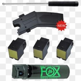 Taser Gun With 3 Cartridges, HD Png Download - taser png