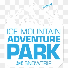 Ice Mountain Snowtrip - Graphic Design, HD Png Download - ice mountain png