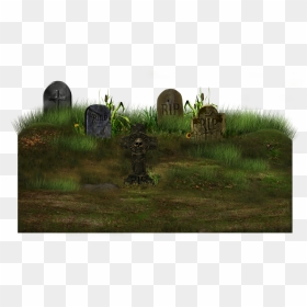 Transparent Dead Grass Png - Graveyard Png, Png Download - brown grass png