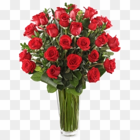 Dozen Red Roses, HD Png Download - valentine single roses png