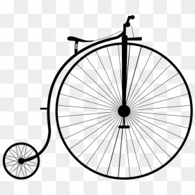 Bicycle Penny Farthing, HD Png Download - bike png background