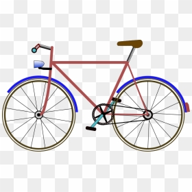 Vector Bike Transparent - Bicycle Clip Art, HD Png Download - bike png background