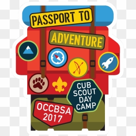 2017 Daycamp 001 400 - Cub Scout Passport To Adventure, HD Png Download - 2017 calender png
