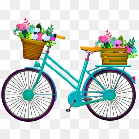Stencil Bicicleta, HD Png Download - bike png background