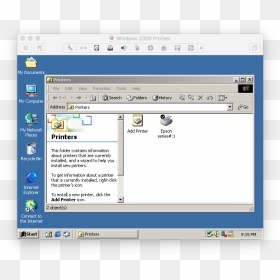 Windows 2000, HD Png Download - windows 98 png