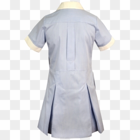 School Uniform Dress Back View - Formal Wear, HD Png Download - school dress png