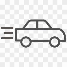 Car Outline Transparent Clipart , Png Download - Moving Car Clip Art, Png Download - passenger auto png