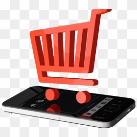 Shopping Network Phone Mobile Cart E-commerce Taobao - Mobile Cart Icon Png, Transparent Png - mobile clipart png images