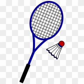 Badminton Png Transparent Images - Tennis Racket Clip Art, Png Download - badminton clipart png