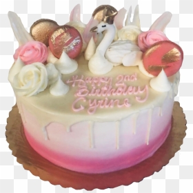 Pink Birthday Cake Png, Transparent Png - pink birthday cake png