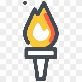 Torch Transparent Old Style - Torch Icon Png, Png Download - torch transparent png