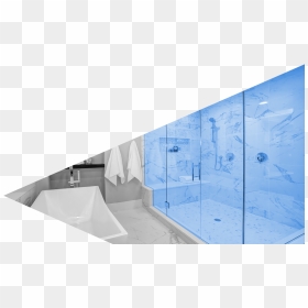 Shower Door - Luxglass - Walk In Shower, HD Png Download - glass railing png