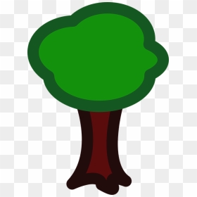 Apple Tree Tree Forest Nature Eco Ecology - Cartoon Tree Cut Out, HD Png Download - small trees png