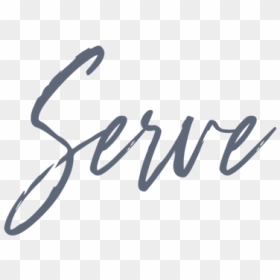 Serve - Calligraphy, HD Png Download - mark your calendar png