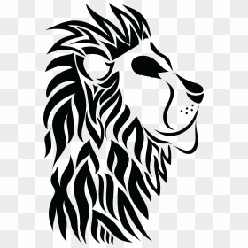 Lionhead Rabbit Sea Lion Tattoo Wildebeest - Free Scroll Saw Pattern Downloads, HD Png Download - lion tattoo png