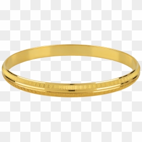 Kada Design For Boys - Yellow Diamond Yellow Gold Band, HD Png Download - gents model png