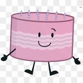 Bready - Object Invasion Cakey, HD Png Download - pink birthday cake png