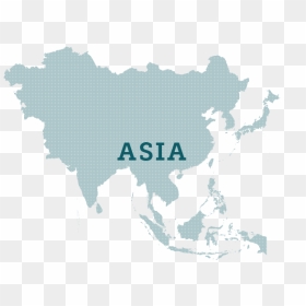 Asia Isolated, HD Png Download - asia map png
