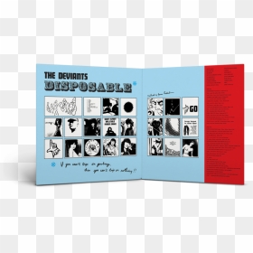 Deviants, The - Disposable - Tb6195c - 0889397108168, HD Png Download - 3d white man png