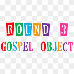 Round 3 Sign - Round 3 Clipart, HD Png Download - golden round png