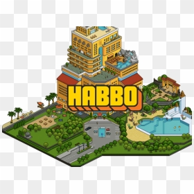Thumb Image - Habbo Hotel, HD Png Download - hotel png images