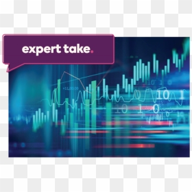 Neon Graphs Overlaid On Each Other With Expert Take - Data Driven Decision Making Jpg, HD Png Download - stock market graph png