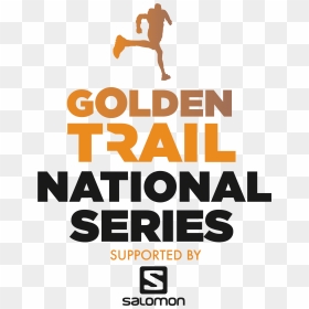 Golden Trail Portrait Black - Salomon, HD Png Download - golden round png