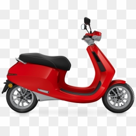 Elektrische Scooter Met Touchscreen, HD Png Download - glamour bike png