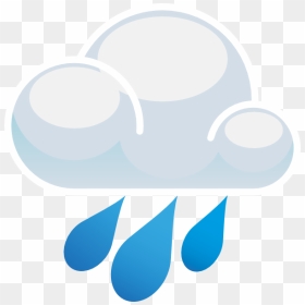 Clipart Of Cloud, Precipitation And Animated Cloud - Circle, HD Png Download - animated cloud png