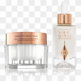 Serum Full Size And Magic Cream 50ml Bundle - Cosmetics, HD Png Download - cosmetic items png