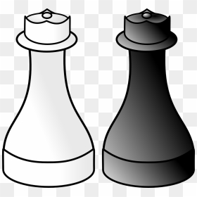 Chess Queen Black And White, HD Png Download - chess queen png