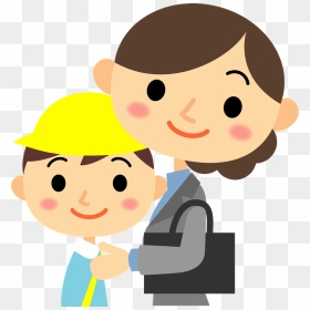Mother Child Clipart - Mother And Child Clipart, HD Png Download - mother clipart png