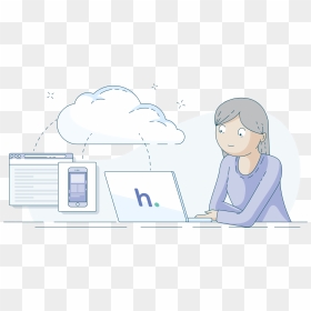 Cartoon, HD Png Download - animated cloud png