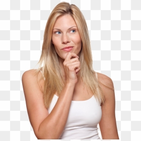 Free Png Thinking Woman Png Images Transparent, Png Download - thinking image png