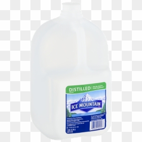 Plastic Bottle, HD Png Download - ice mountain png