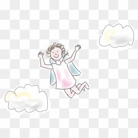 Gambar Angel Kartun, HD Png Download - animated cloud png