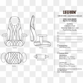 Lifeform, Hd Png Download - Line Art, Transparent Png - chair front view png