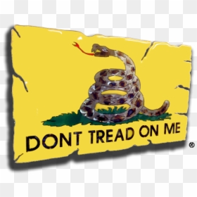 Don T Tread On Me Png, Transparent Png - gadsden flag png