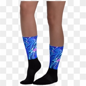 Sock, HD Png Download - pink swirl png