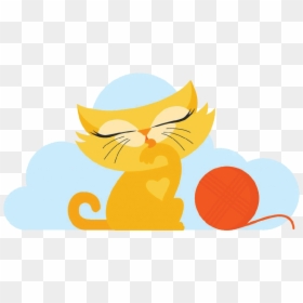 Cartoon, HD Png Download - kitten clipart png